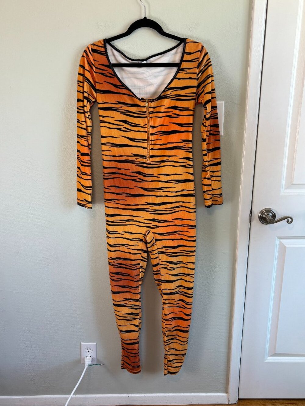 Bundle 2/$30! Spirit Tiger Costume Jumpsuit M Tail Halloween Cosplay